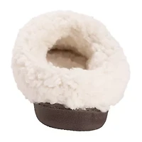 Muk Luks Suzanne Slipper Womens Memory Foam Slip-On Slippers