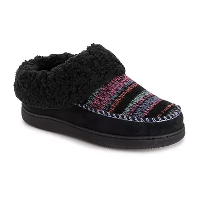 Muk Luks Minerva Slipper Womens Memory Foam Slip-On Slippers