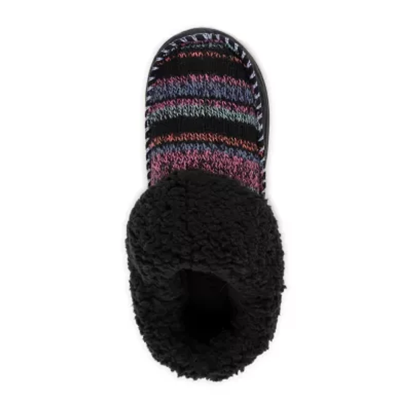 Muk Luks Minerva Slipper Womens Memory Foam Slip-On Slippers
