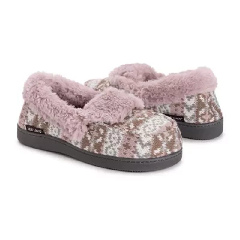 Muk Luks Anais Slipper Womens Memory Foam Slip-On Slippers