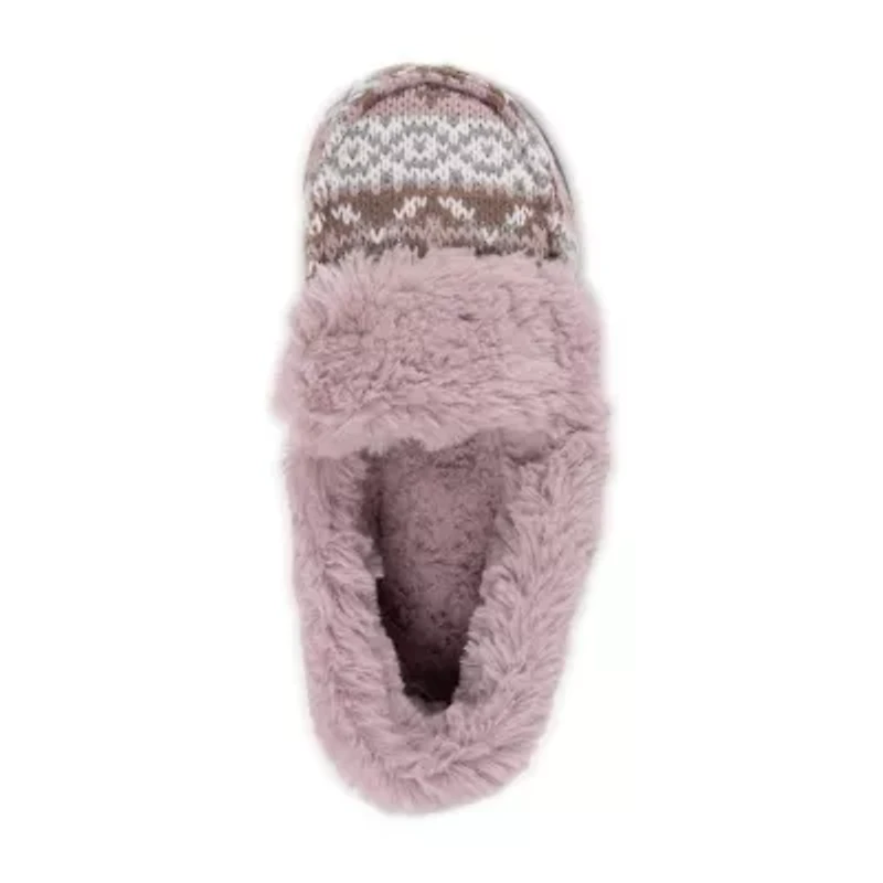 Muk Luks Anais Slipper Womens Memory Foam Slip-On Slippers