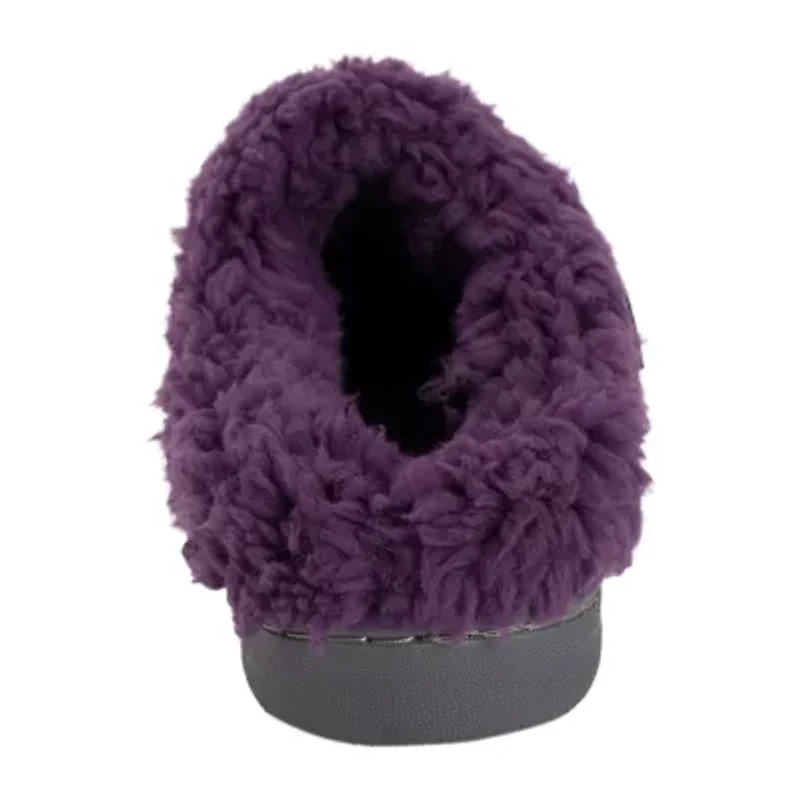 Muk Luks Suzanne Slipper Womens Memory Foam Slip-On Slippers