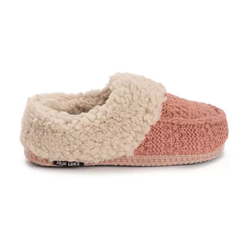 Muk Luks Moselle Slipper Womens Memory Foam Slip-On Slippers