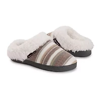 Muk Luks Suzanne Slipper Womens Memory Foam Slip-On Slippers