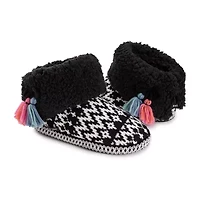 Muk Luks Melinda Slipper Womens Memory Foam Slip-On Slippers
