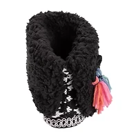 Muk Luks Melinda Slipper Womens Memory Foam Slip-On Slippers