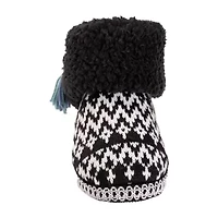 Muk Luks Melinda Slipper Womens Memory Foam Slip-On Slippers