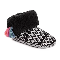 Muk Luks Melinda Slipper Womens Memory Foam Slip-On Slippers