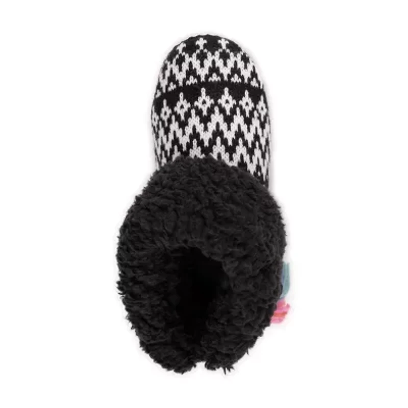 Muk Luks Melinda Slipper Womens Memory Foam Slip-On Slippers