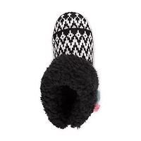 Muk Luks Melinda Slipper Womens Memory Foam Slip-On Slippers