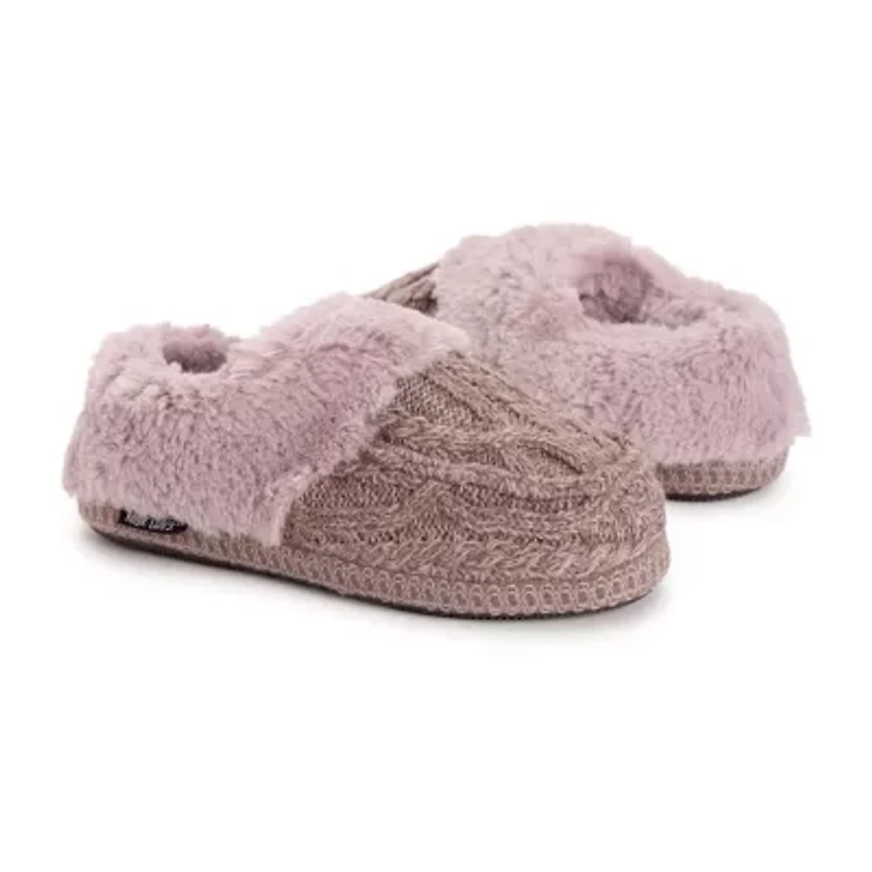 Muk Luks Moselle Slipper Womens Memory Foam Slip-On Slippers