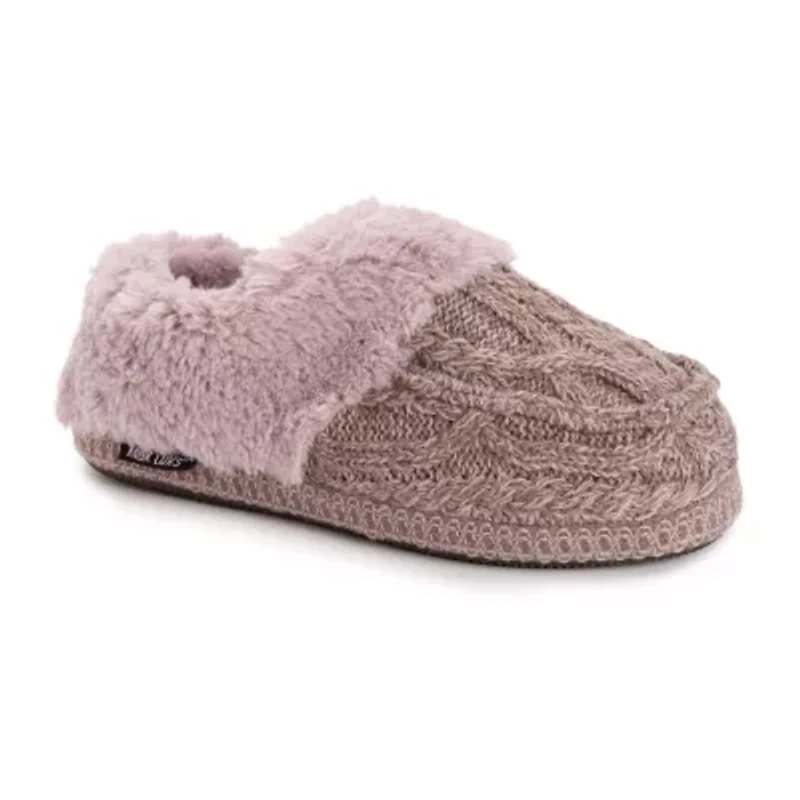Muk Luks Moselle Slipper Womens Memory Foam Slip-On Slippers