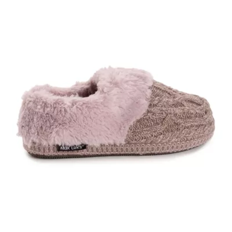 Muk Luks Moselle Slipper Womens Memory Foam Slip-On Slippers