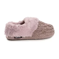 Muk Luks Moselle Slipper Womens Memory Foam Slip-On Slippers