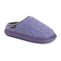 Muk Luks Bindi Slipper Womens Memory Foam Slip-On Slippers
