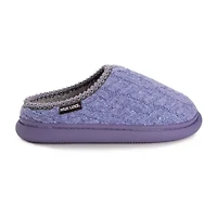 Muk Luks Bindi Slipper Womens Memory Foam Slip-On Slippers