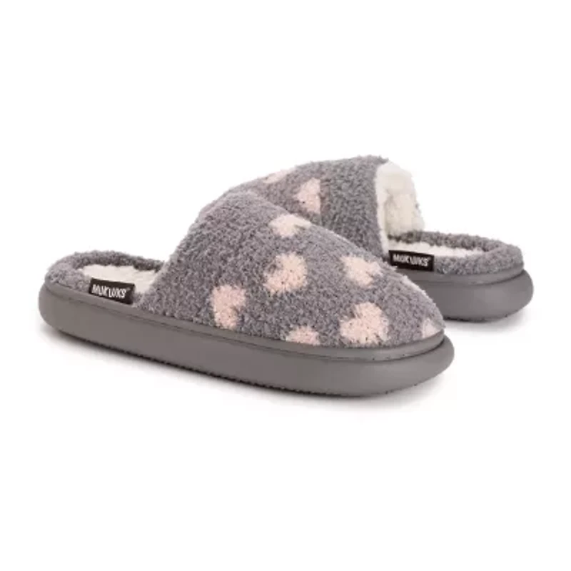 Muk Luks Cori Slipper Womens Memory Foam Slip-On Slippers