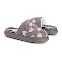 Muk Luks Cori Slipper Womens Memory Foam Slip-On Slippers