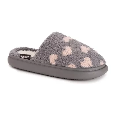 Muk Luks Cori Slipper Womens Memory Foam Slip-On Slippers