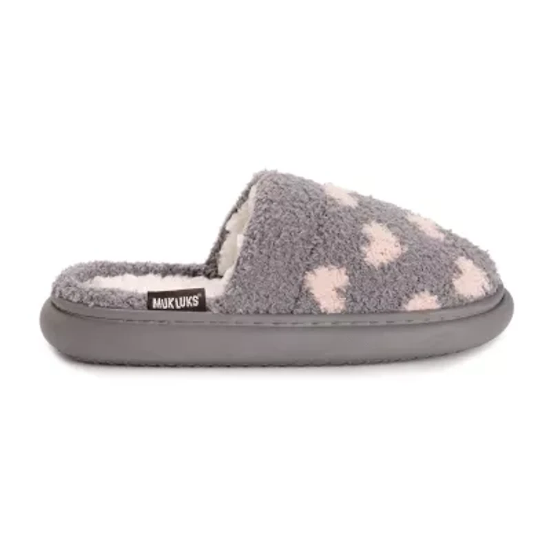 Muk Luks Cori Slipper Womens Memory Foam Slip-On Slippers