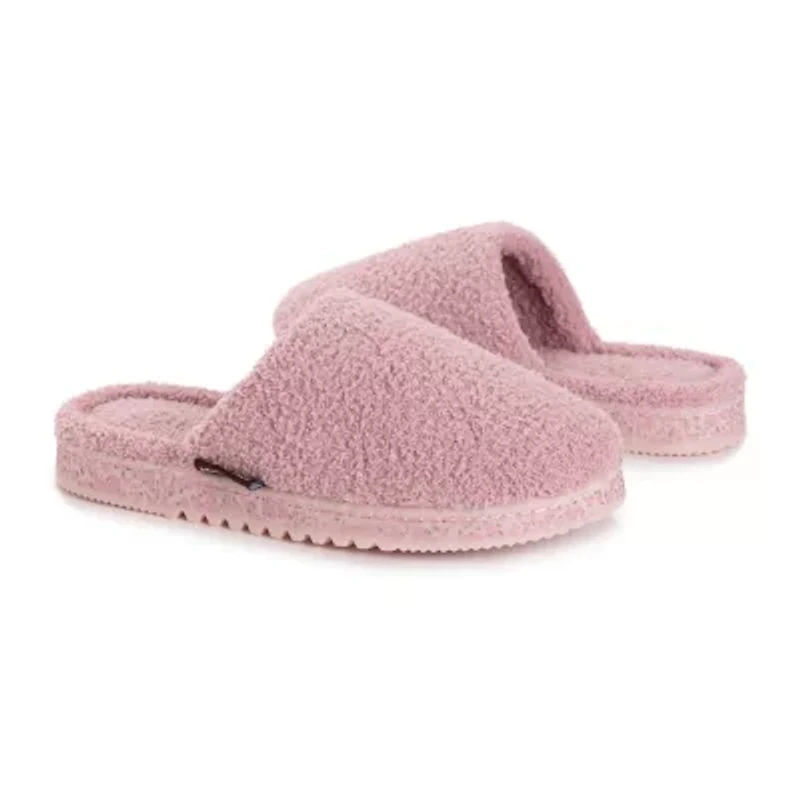 Muk Luks Mazie Slipper Womens Memory Foam Slip-On Slippers
