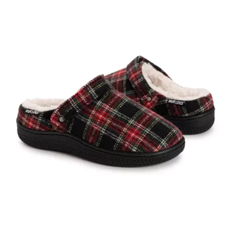 Muk Luks Q Lucy Slipper Womens Memory Foam Slip-On Slippers