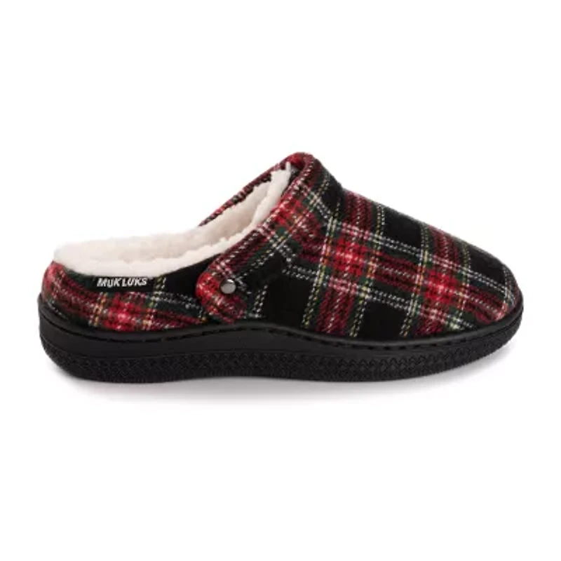Muk Luks Q Lucy Slipper Womens Memory Foam Slip-On Slippers