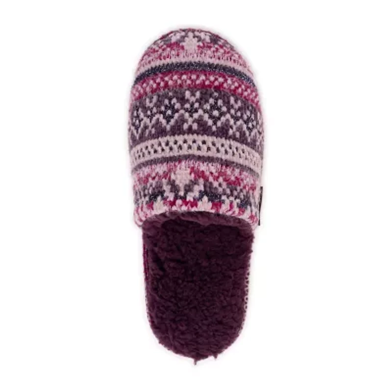 Muk Luks Ashlie Slipper Womens Memory Foam Slip-On Slippers