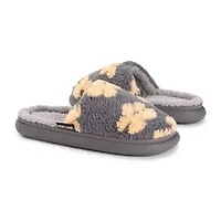 Muk Luks Joss Slipper Womens Memory Foam Slip-On Slippers