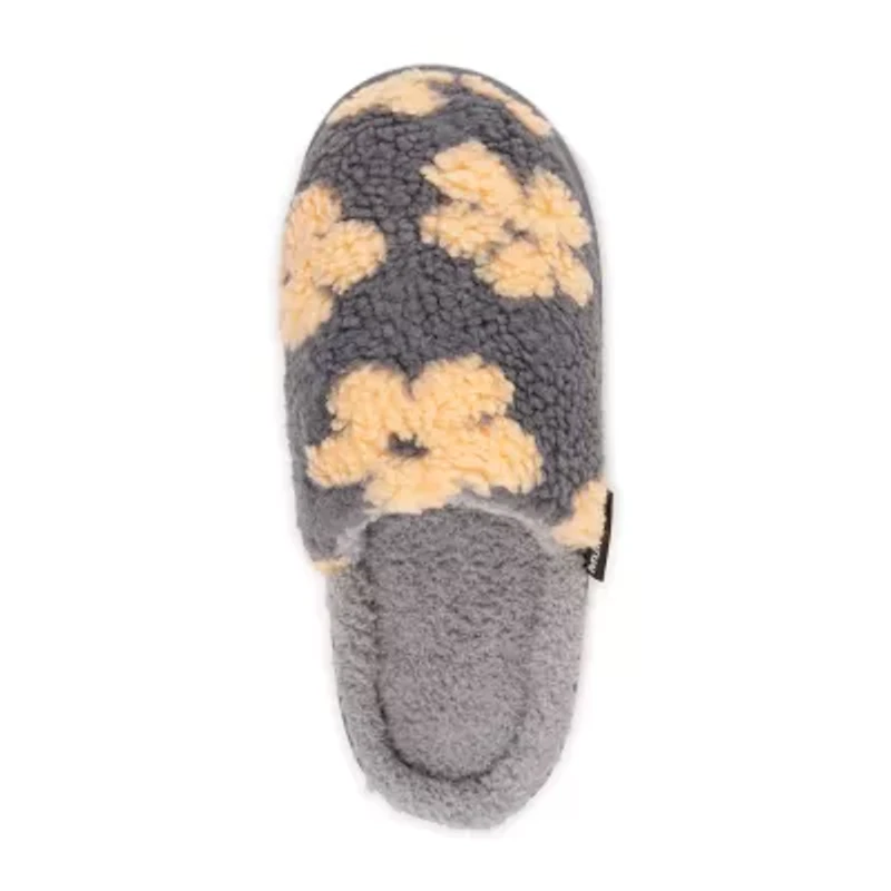 Muk Luks Joss Slipper Womens Memory Foam Slip-On Slippers