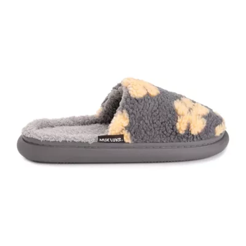 Muk Luks Joss Slipper Womens Memory Foam Slip-On Slippers