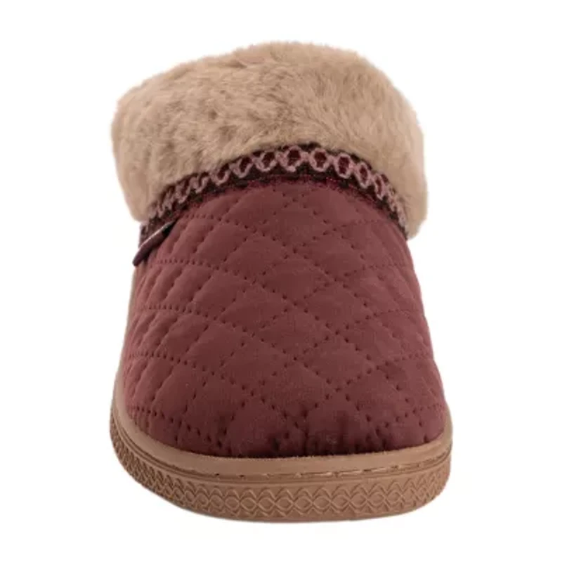 Muk Luks Charlee Slipper Womens Memory Foam Slip-On Slippers