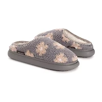 Muk Luks Jana Slipper Womens Memory Foam Slip-On Slippers