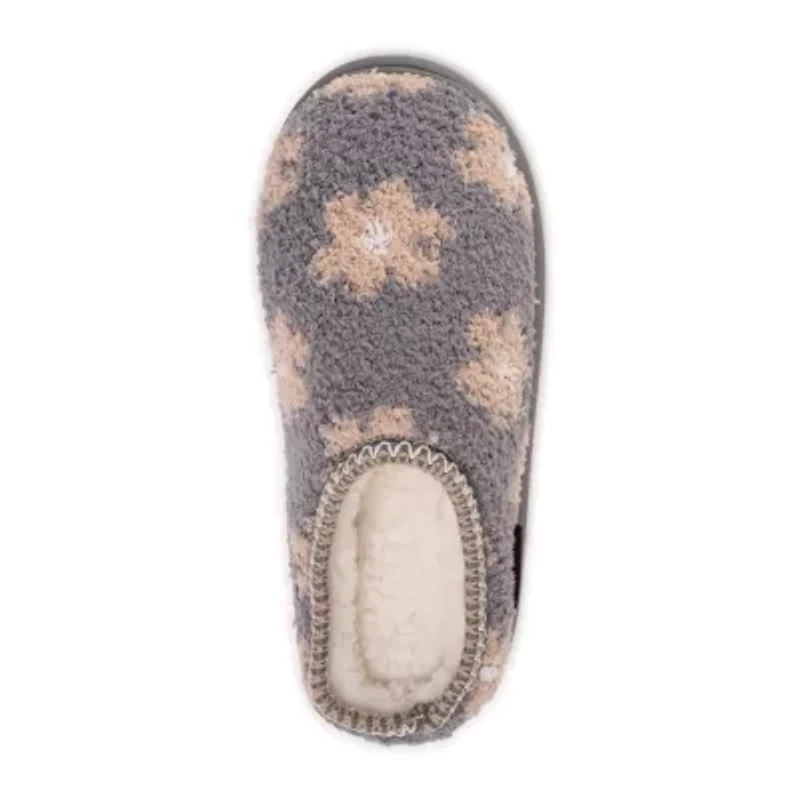 Muk Luks Jana Slipper Womens Memory Foam Slip-On Slippers
