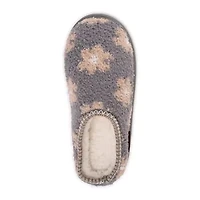 Muk Luks Jana Slipper Womens Memory Foam Slip-On Slippers