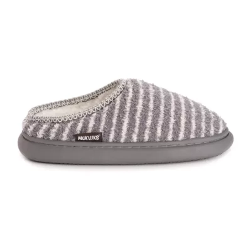 Muk Luks Jana Slipper Womens Memory Foam Slip-On Slippers