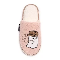 Muk Luks Cowgirl Slipper Womens Memory Foam Slip-On Slippers