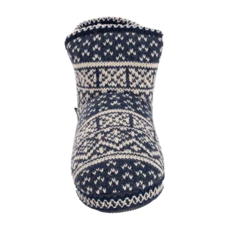 Muk Luks Leigh Slipper Womens Memory Foam Slip-On Slippers