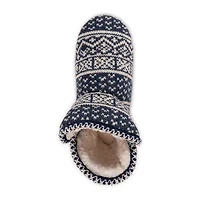 Muk Luks Leigh Slipper Womens Memory Foam Slip-On Slippers