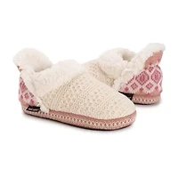 Muk Luks Magdalena Slipper Womens Memory Foam Slip-On Slippers