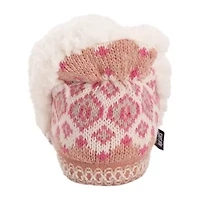 Muk Luks Magdalena Slipper Womens Memory Foam Slip-On Slippers