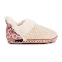 Muk Luks Magdalena Slipper Womens Memory Foam Slip-On Slippers
