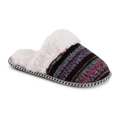 Muk Luks Frida Slipper Womens Memory Foam Slip-On Slippers