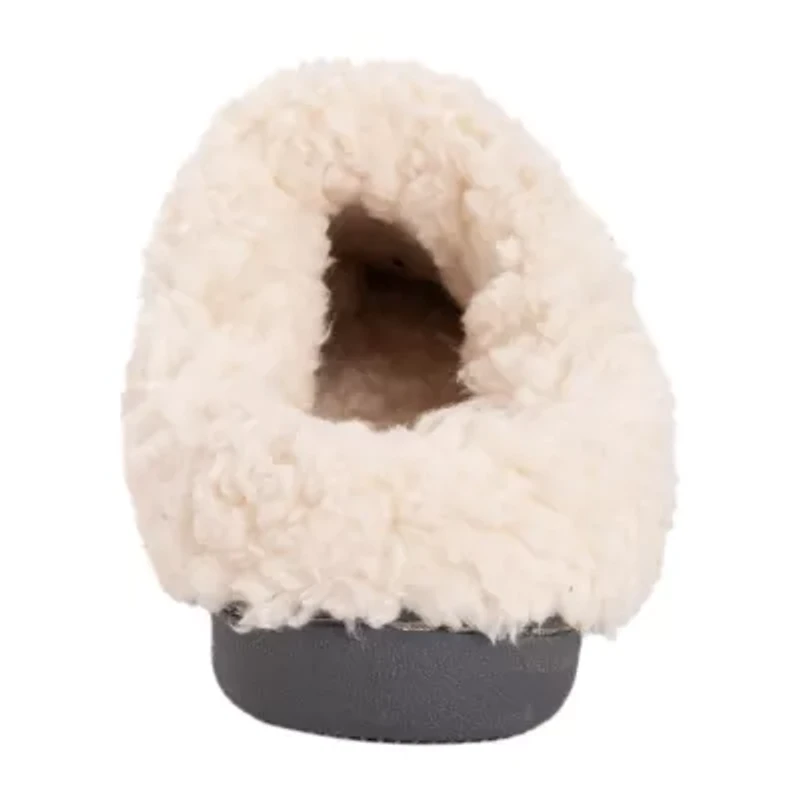 Muk Luks Suzanne Slipper Womens Memory Foam Slip-On Slippers