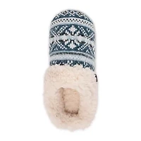 Muk Luks Suzanne Slipper Womens Memory Foam Slip-On Slippers