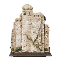 Roman 11h Lighted Nativity In Town Christmas Tabletop Decor