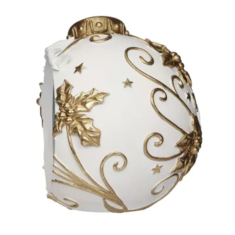 Roman 8"H Lighted Ornament Cardinal Carved Figure Christmas Tabletop Decor