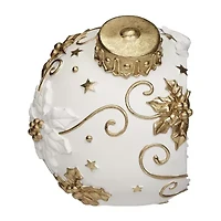 Roman 8"H Lighted Ornament Cardinal Carved Figure Christmas Tabletop Decor