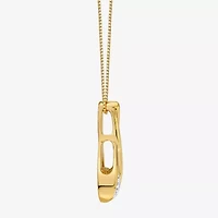 (I-J/Vs1-Vs2) Womens 1 CT. T.W. Lab Grown White Diamond 14K Gold 18 Inch Pendant Necklace
