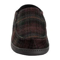 Muk Luks Owen Fll Fit Slipper Mens Memory Foam Slip Resistant Slip-On Slippers